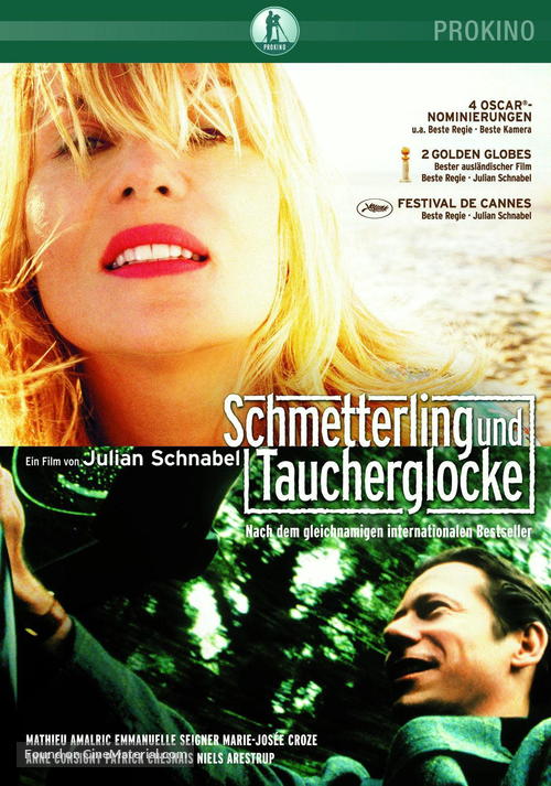 Le scaphandre et le papillon - German Movie Cover