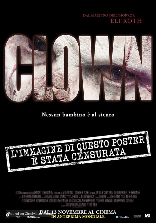 Clown - Italian Movie Poster