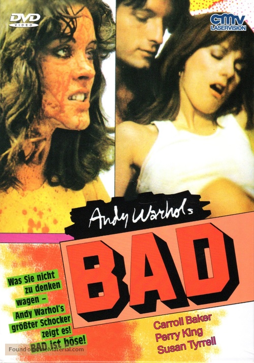 Bad - German DVD movie cover