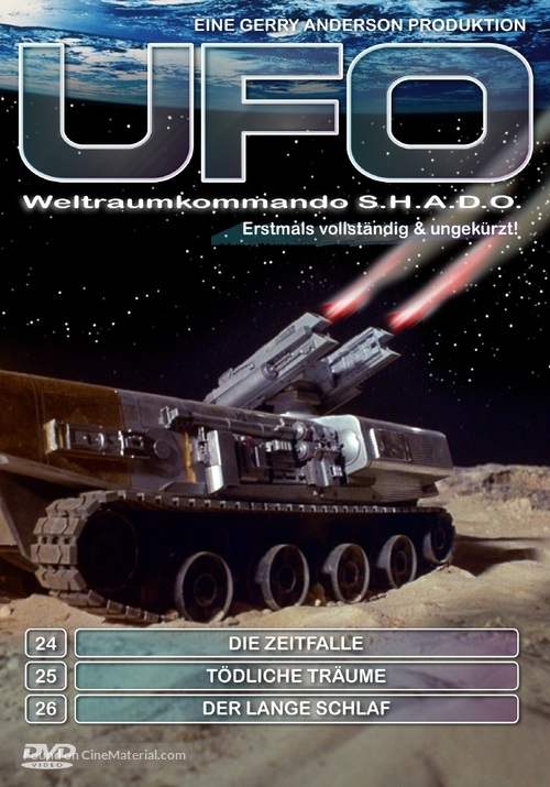 &quot;UFO&quot; - German DVD movie cover