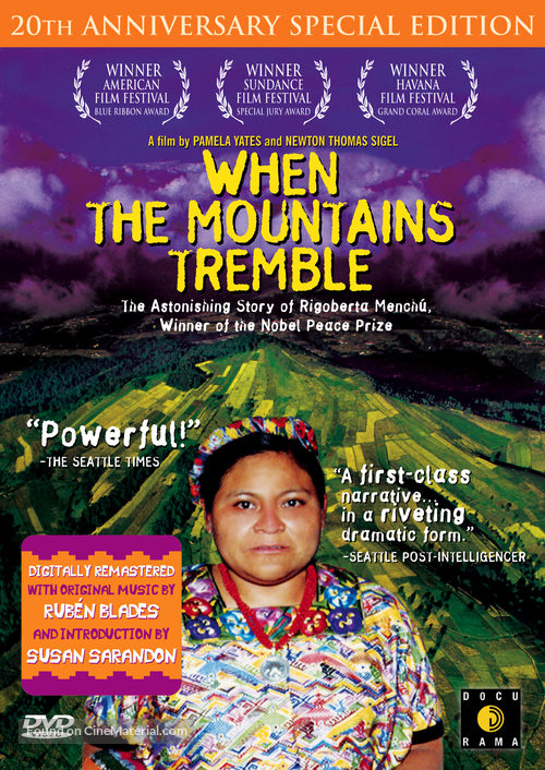 When the Mountains Tremble - Movie Cover