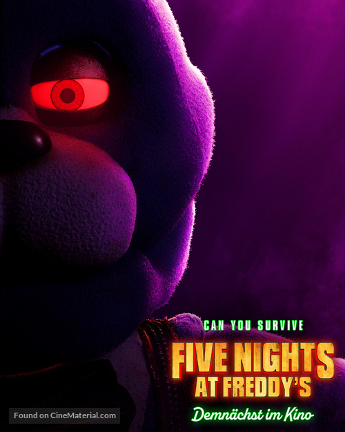 Five Nights at Freddy&#039;s - German Movie Poster