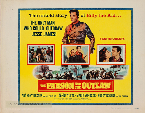 The Parson and the Outlaw - Movie Poster