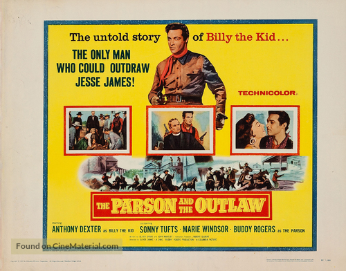 The Parson and the Outlaw - Movie Poster