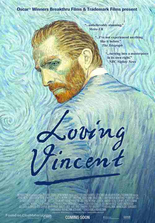 Loving Vincent - Indian Movie Poster