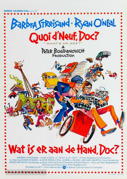 What&#039;s Up, Doc? - Belgian Movie Poster
