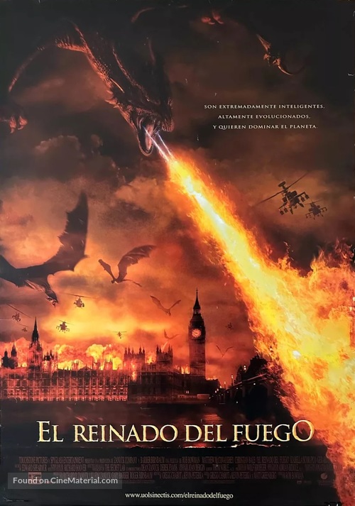 Reign of Fire - Mexican Movie Poster