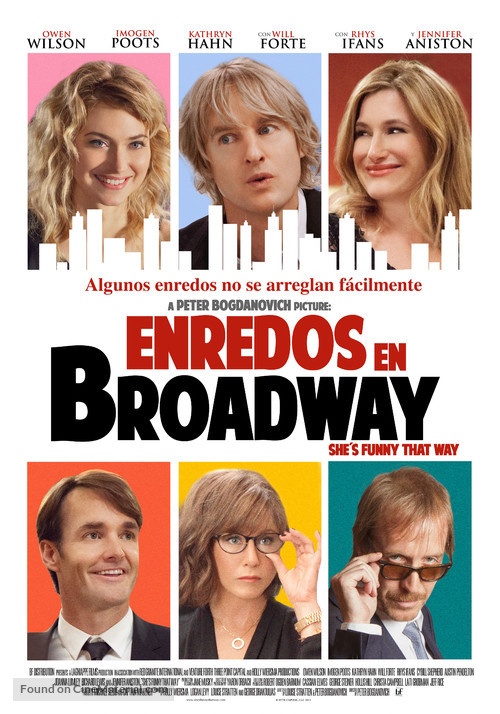 She&#039;s Funny That Way - Chilean Movie Poster