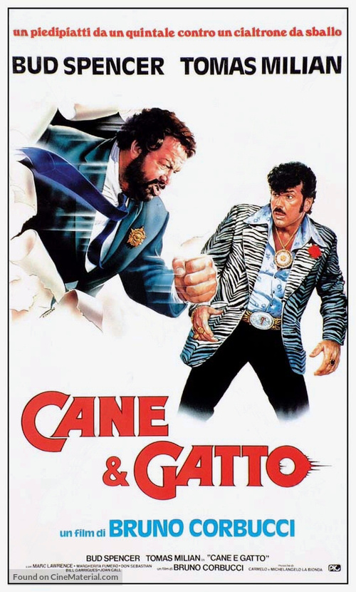 Cane e gatto - Italian Theatrical movie poster