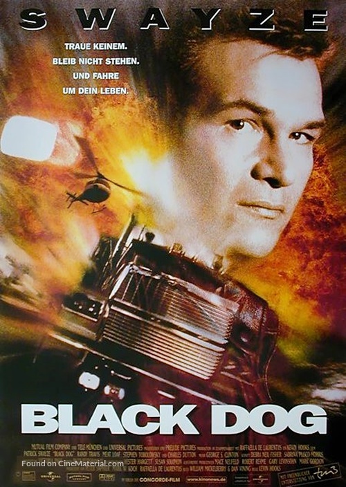Black Dog - German Movie Poster