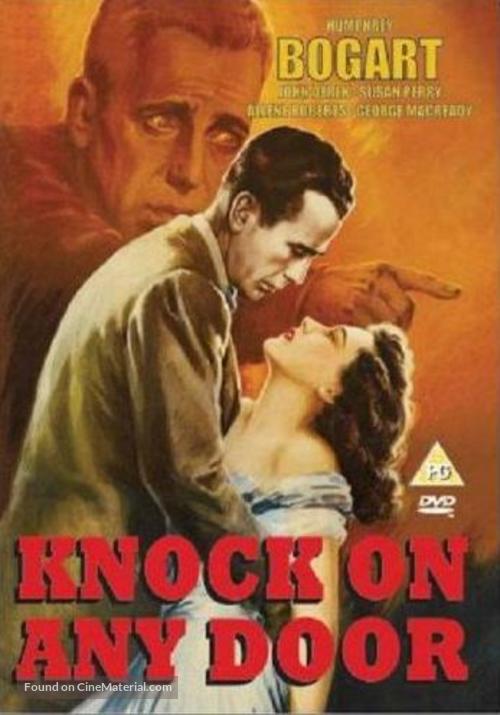 Knock on Any Door - British DVD movie cover