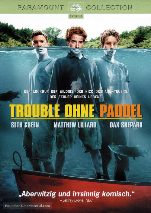 Without A Paddle - German DVD movie cover