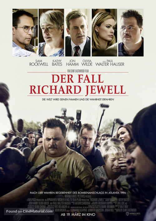 Richard Jewell - German Movie Poster