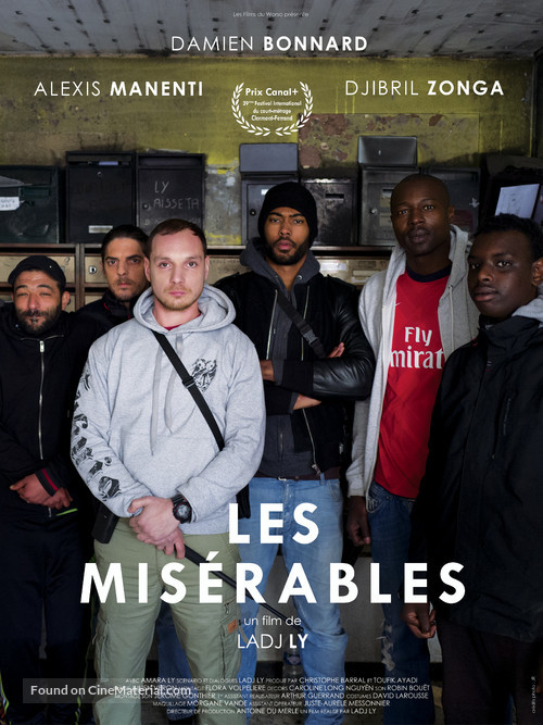 Les mis&eacute;rables - French Movie Poster