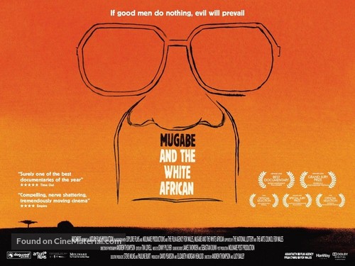 Mugabe and the White African - British Movie Poster