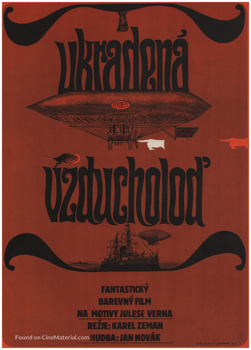 Ukraden&aacute; vzducholod - Czech Movie Poster