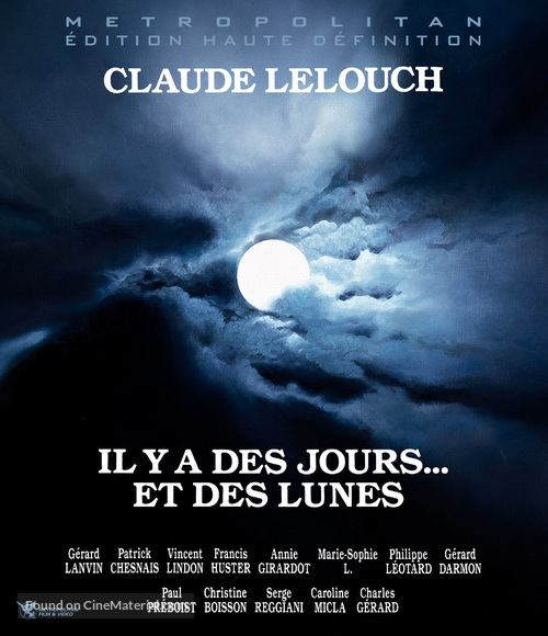 Il y a des jours... et des lunes - French Blu-Ray movie cover