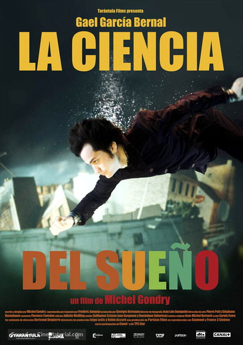 La science des r&ecirc;ves - Mexican Movie Poster