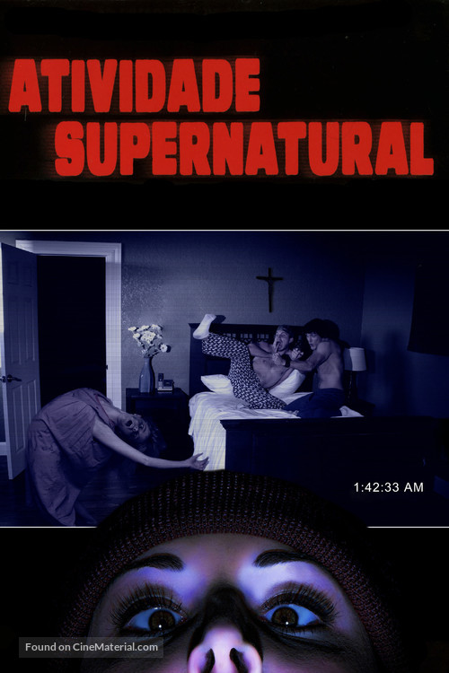 Supernatural Activity - Brazilian DVD movie cover
