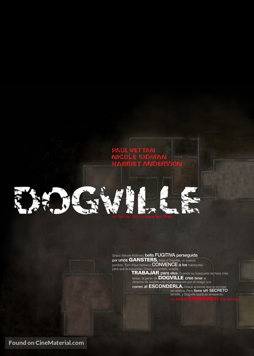 Dogville - Spanish poster