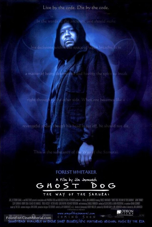 Ghost Dog - Canadian Movie Poster