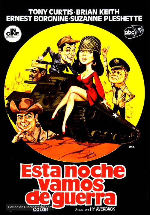 Suppose They Gave a War and Nobody Came? - Spanish Movie Poster