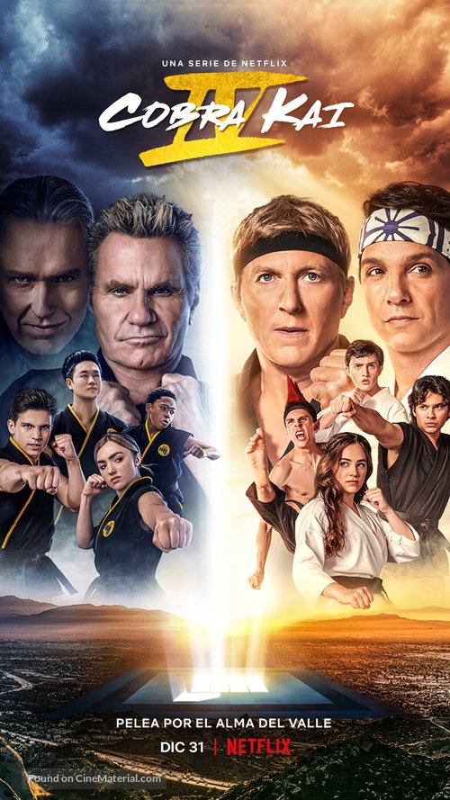 &quot;Cobra Kai&quot; - Spanish Movie Poster