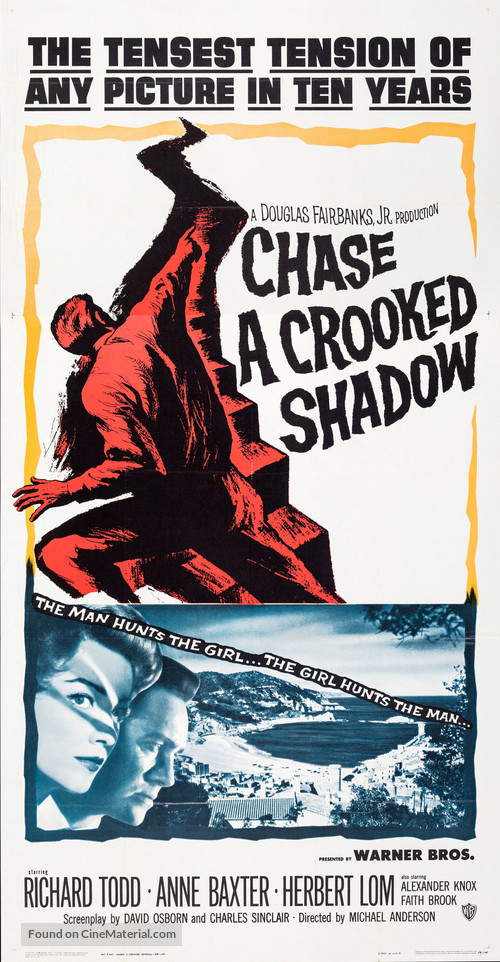 Chase a Crooked Shadow - Movie Poster