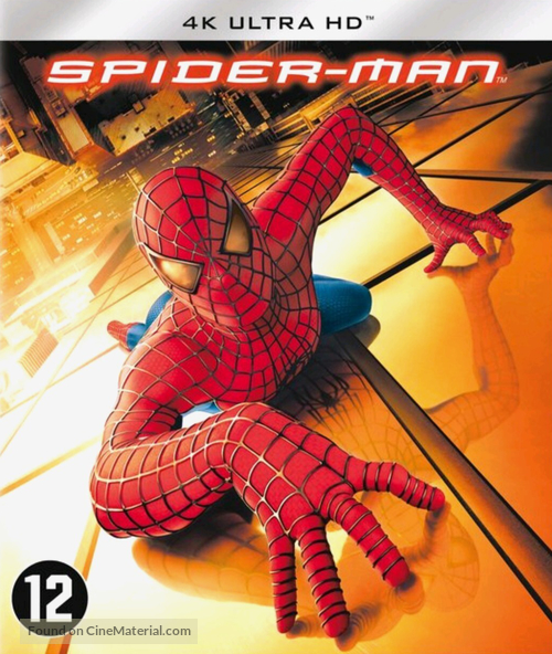 Spider-Man - Dutch Blu-Ray movie cover