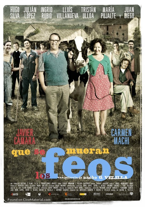 Que se mueran los feos - Spanish Movie Poster