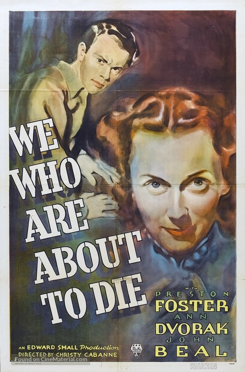 We Who Are About to Die - Movie Poster