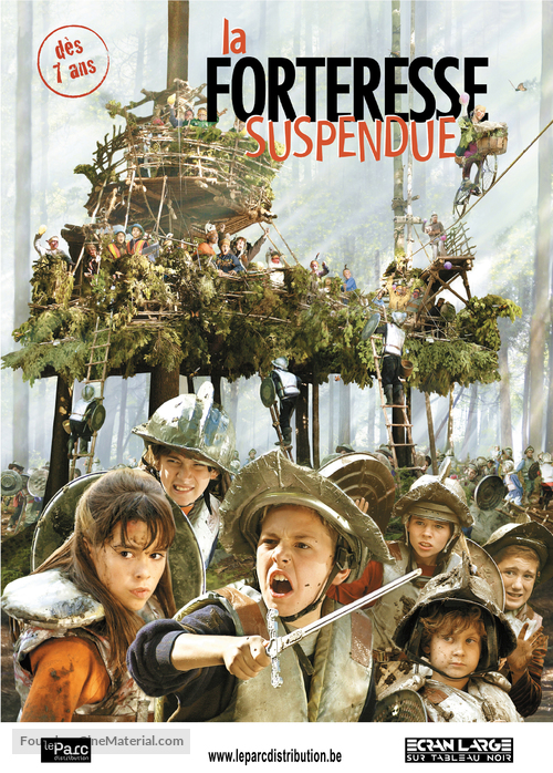 La forteresse suspendue - Belgian Movie Poster