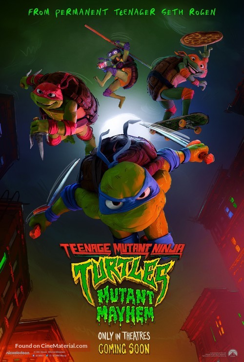 Teenage Mutant Ninja Turtles: Mutant Mayhem - Movie Poster