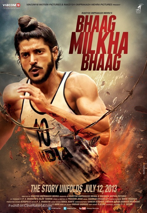 Bhaag Milkha Bhaag - Indian Movie Poster