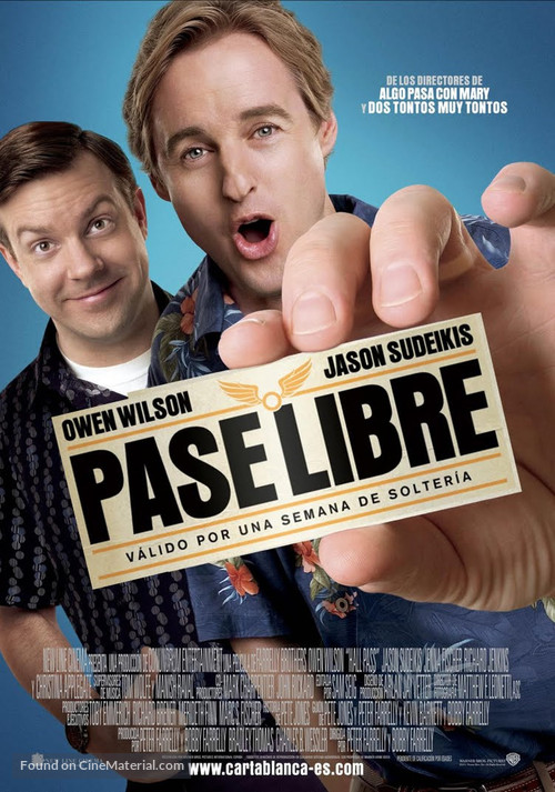 Hall Pass - Chilean Movie Poster