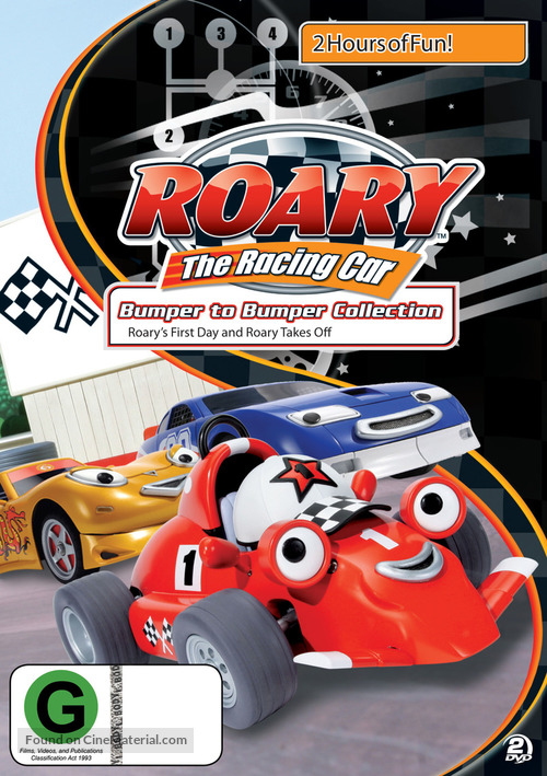 &quot;Roary the Racing Car&quot; - New Zealand Movie Cover