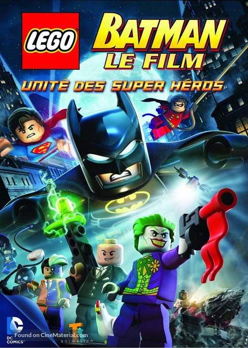 LEGO Batman: The Movie - DC Superheroes Unite - French DVD movie cover