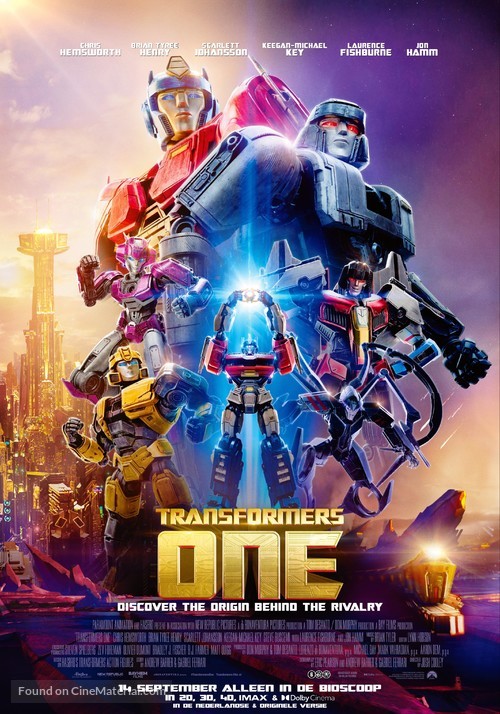 Transformers One - Dutch Movie Poster