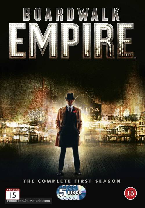 &quot;Boardwalk Empire&quot; - Danish DVD movie cover