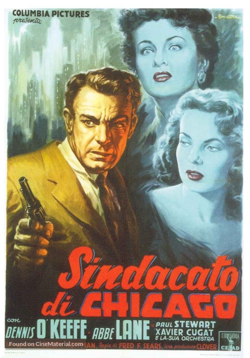 Chicago Syndicate - Italian Movie Poster
