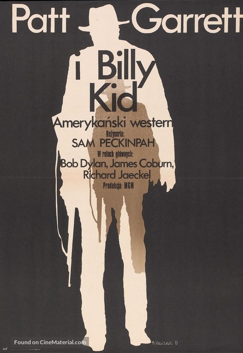Pat Garrett &amp; Billy the Kid - Polish Movie Poster