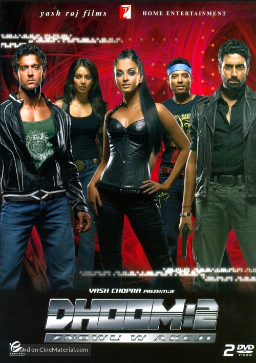 Dhoom 2 - Polish DVD movie cover