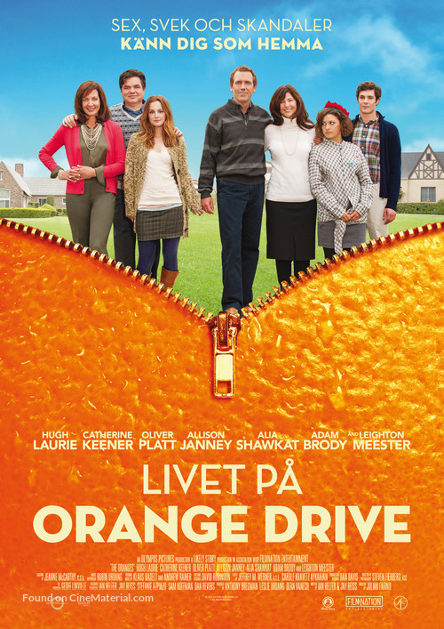 The Oranges - Swedish Movie Poster