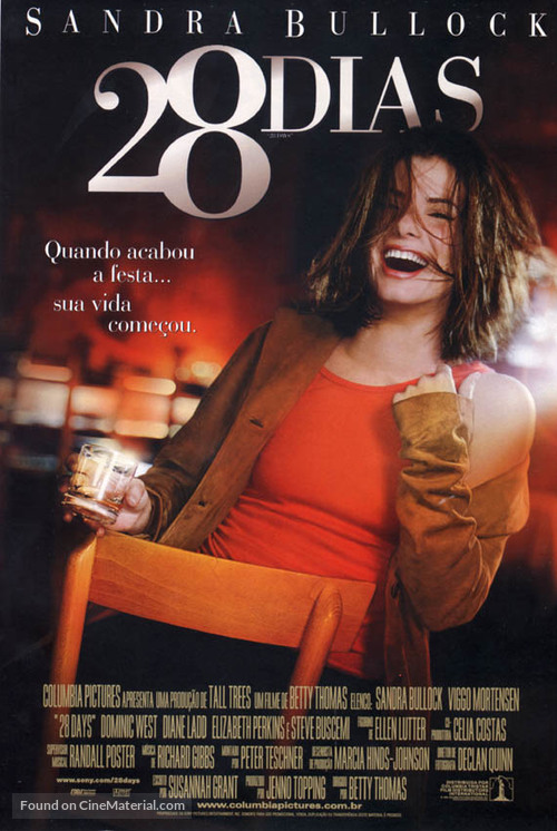 28 Days - Brazilian Movie Poster