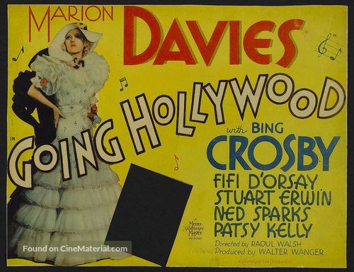 Going Hollywood - Theatrical movie poster