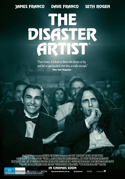 The Disaster Artist - Australian Movie Poster