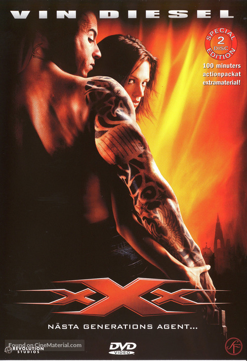 XXX - Swedish DVD movie cover