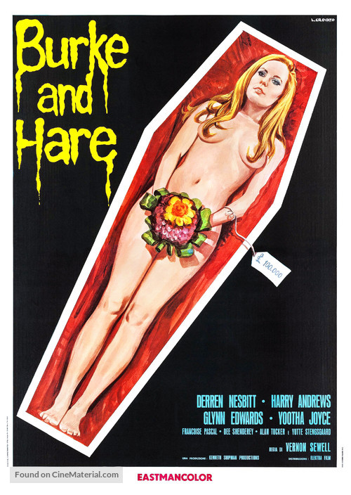 Burke &amp; Hare - Italian Movie Poster
