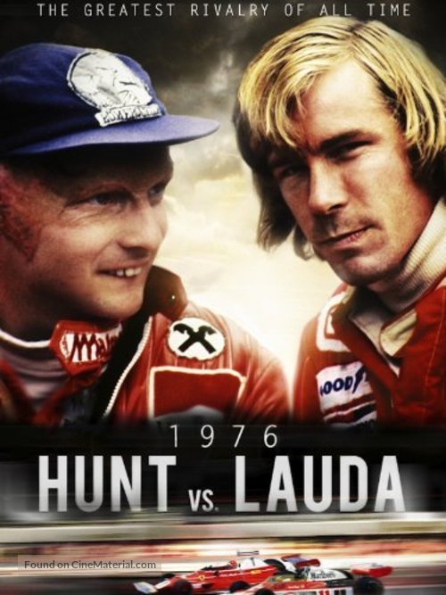 Hunt vs Lauda: F1&#039;s Greatest Racing Rivals - Blu-Ray movie cover