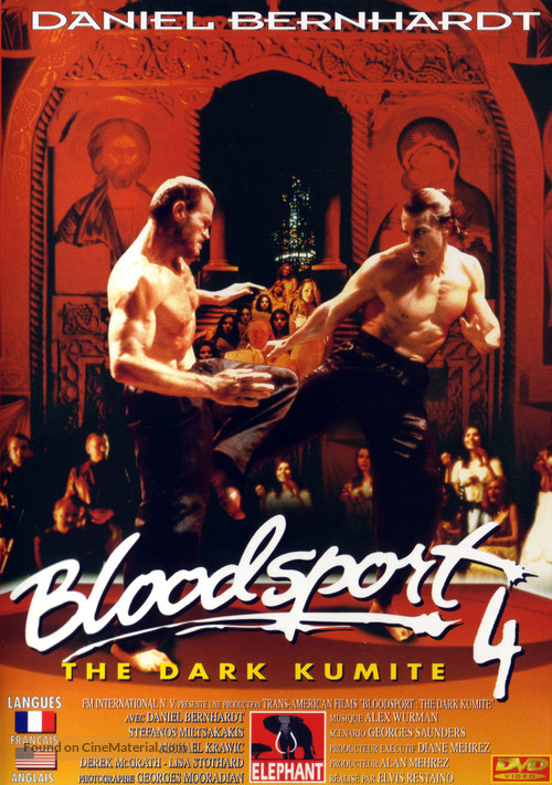 Bloodsport: The Dark Kumite - French Movie Cover
